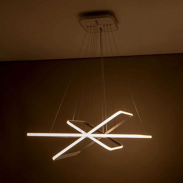 Подвесная светодиодная люстра Citilux Неон Смарт CL731AK110E Фото № 20