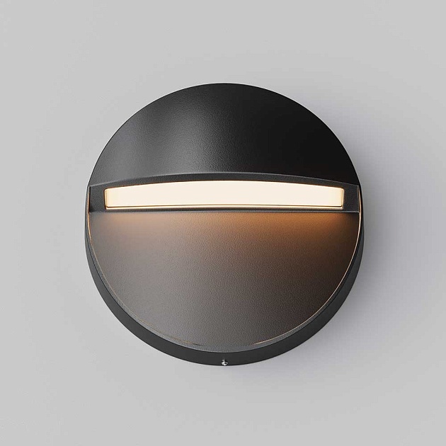 Уличный настенный светодиодный светильник Maytoni Mane O046SL-L3B3K Фото № 7