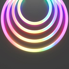 Гибкий неон Maytoni 17,2W/m 384LED/m 2835+2016LED/m 1313SMD теплый белый + RGB 5М 20304 4