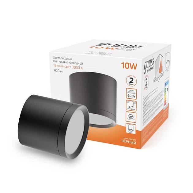 Потолочный светодиодный светильник Gauss Overhead HD016 Фото № 4