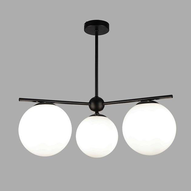 Подвесная люстра Eurosvet Marbella 60147/3 черный Фото № 1