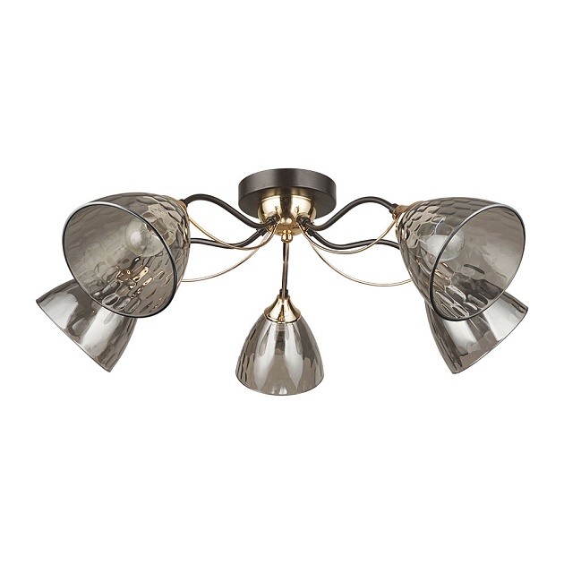 Потолочная люстра Arte Lamp LILY A4366PL-5BK изображение 1 Потолочная люстра Arte Lamp LILY A4366PL-5BK Фото № 1