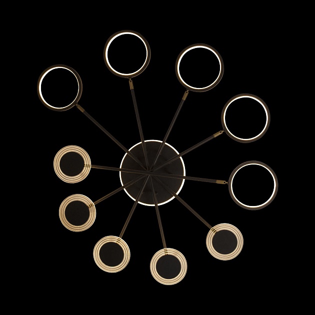 Потолочная светодиодная люстра Loft IT Megan 10164M Black изображение 2 Потолочная светодиодная люстра Loft IT Megan 10164M Black Фото № 2