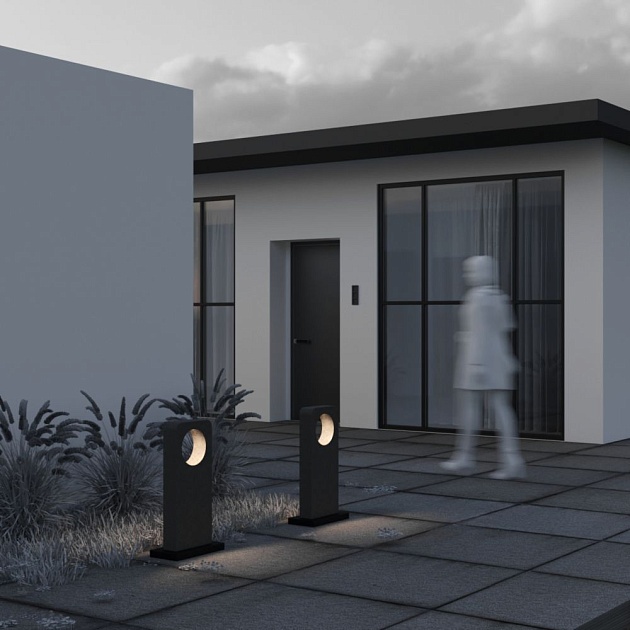 Уличный светодиодный светильник Maytoni Betone O469FL-L7CM3K1 Фото № 9