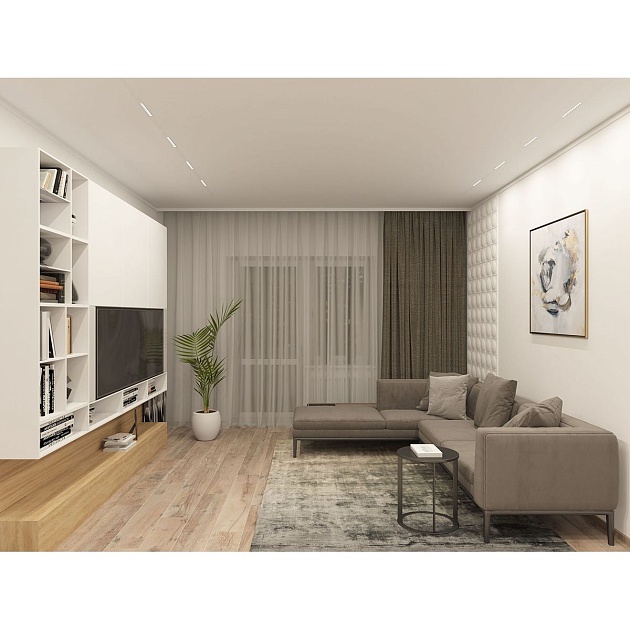 Трековый светодиодный светильник Denkirs Smart Grill DK8001-WH Фото № 5