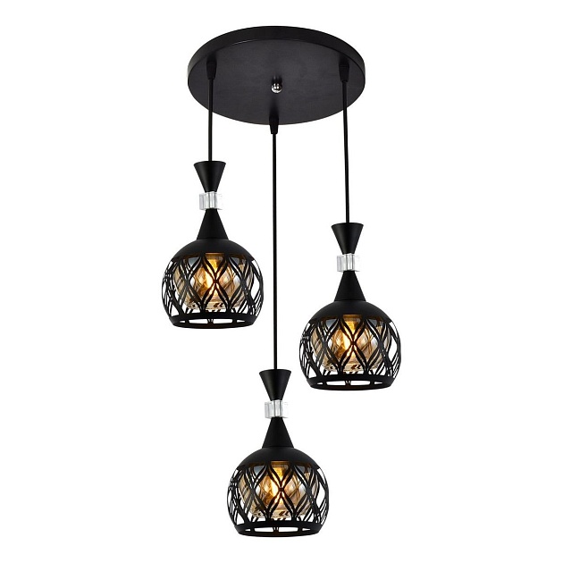 Подвесная люстра Reluce 03026-0.9-03 BK Фото № 1