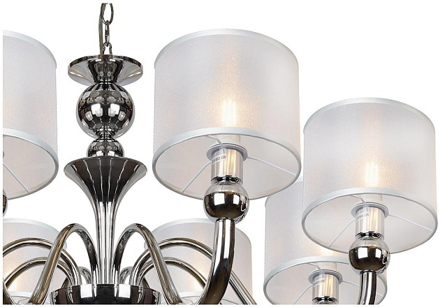 Подвесная люстра iLamp Spring RM1690/8CR Фото № 2