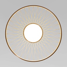 Подвесной светодиодный светильник Eurosvet Cesta 40017/1 LED коричневый 1