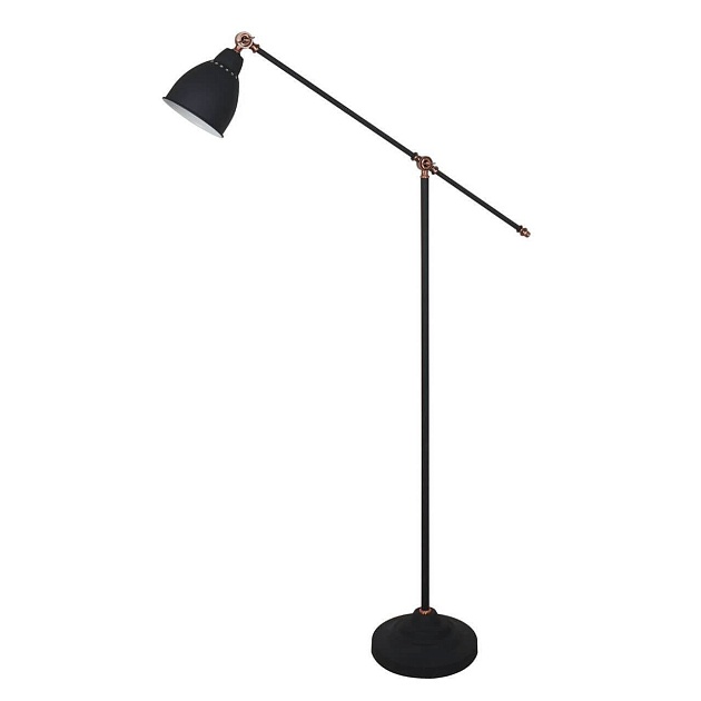 Торшер Arte Lamp Braccio A2054PN-1BK Фото № 1
