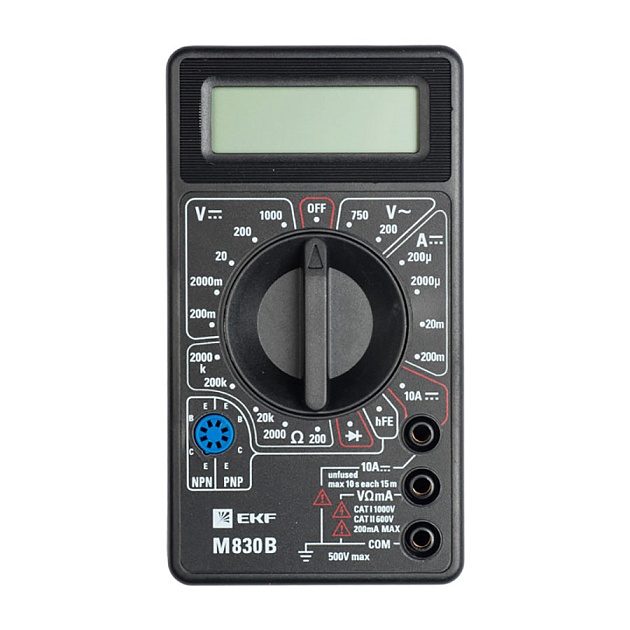 Мультиметр цифровой M830B EKF Master In-180701-bm830B Фото № 1
