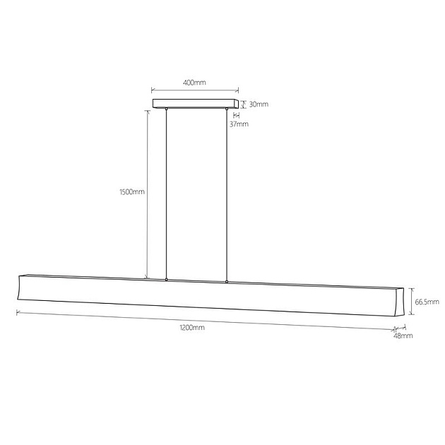 Подвесной светодиодный светильник Mantra Hanok 7546 изображение 2 Подвесной светодиодный светильник Mantra Hanok 7546 Фото № 2