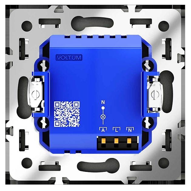 Датчик движения встраиваемый Voltum S70, (черный матовый) VLS070508 Фото № 5
