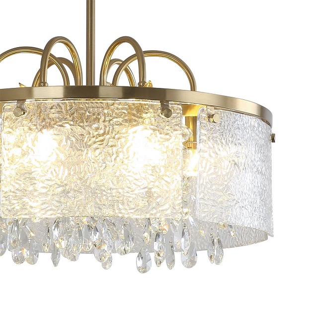 Подвесная люстра Indigo Prosecco 12033/6P Brass V000377 изображение 3 Подвесная люстра Indigo Prosecco 12033/6P Brass V000377 Фото № 3