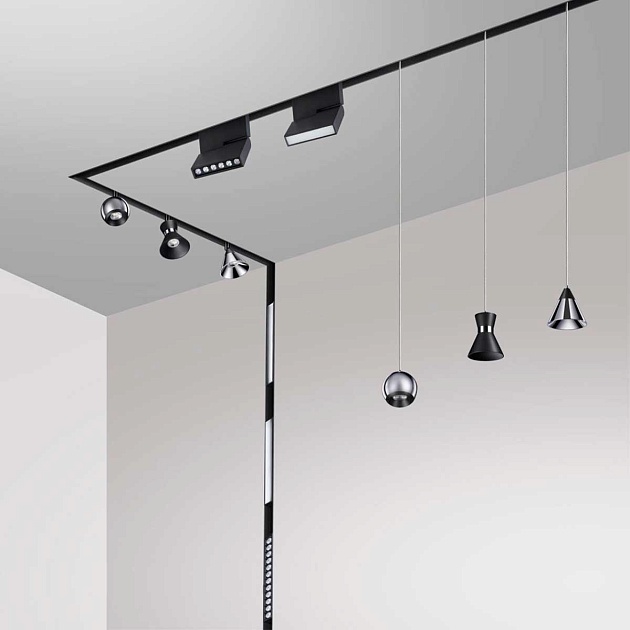 Трековый низковольтный светодиодный светильник Novotech Shino Flum 358426 Фото № 4