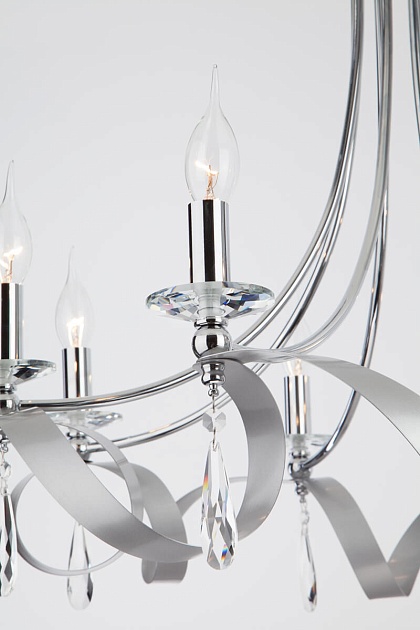 Подвесная люстра Eurosvet 60064/8 хром Фото № 3