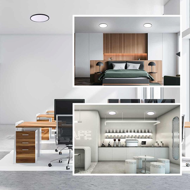 Потолочный светодиодный светильник Apeyron Spin 18-133 Фото № 15