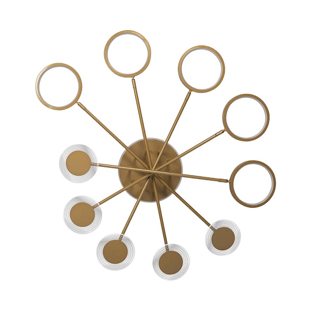 Потолочная светодиодная люстра Loft IT Megan 10164M Gold изображение 4 Потолочная светодиодная люстра Loft IT Megan 10164M Gold Фото № 4