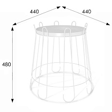 Кофейный стол Мебелик SHT-CT6 008053 2
