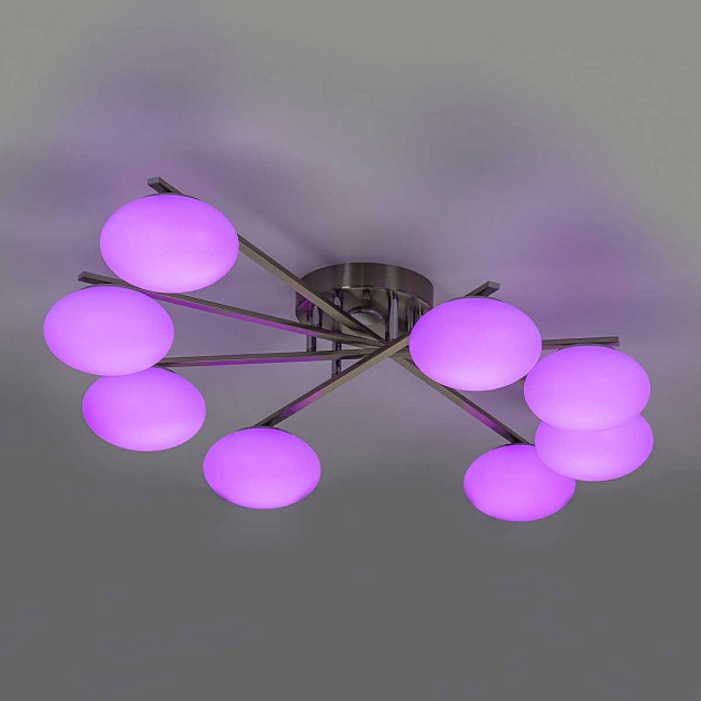 Потолочная светодиодная люстра Citilux Atman Smart CL226A181 изображение 7 Потолочная светодиодная люстра Citilux Atman Smart CL226A181 Фото № 7