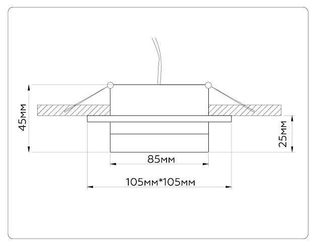 Встраиваемый светильник Ambrella light TECHNO SPOT TN52422 изображение 5 Встраиваемый светильник Ambrella light TECHNO SPOT TN52422 Фото № 5