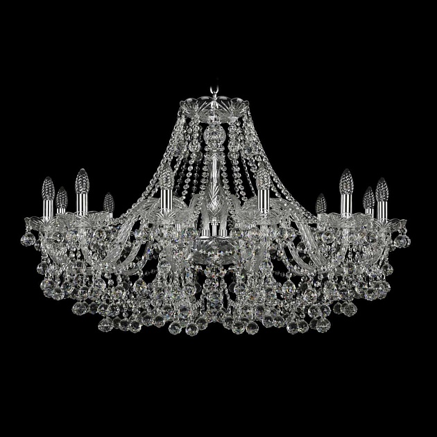 Подвесная люстра Bohemia Ivele 1409/12/360 Ni Фото № 1