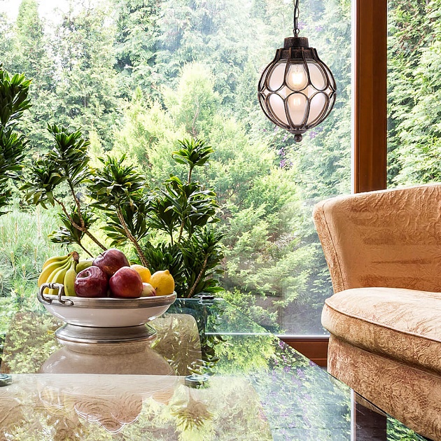 Уличный подвесной светильник Maytoni Via O024PL-01G Фото № 13