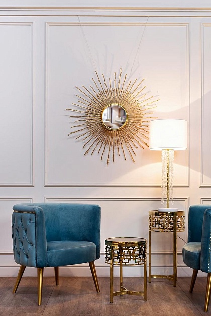 Кресло Garda Decor 48MY-2533 TUR GLD Фото № 5