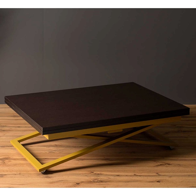 Стол-трансформер Levmar Compact D23/S90 (Венге/золото) 8394751001 изображение 1 Стол-трансформер Levmar Compact D23/S90 (Венге/золото) 8394751001 Фото № 1