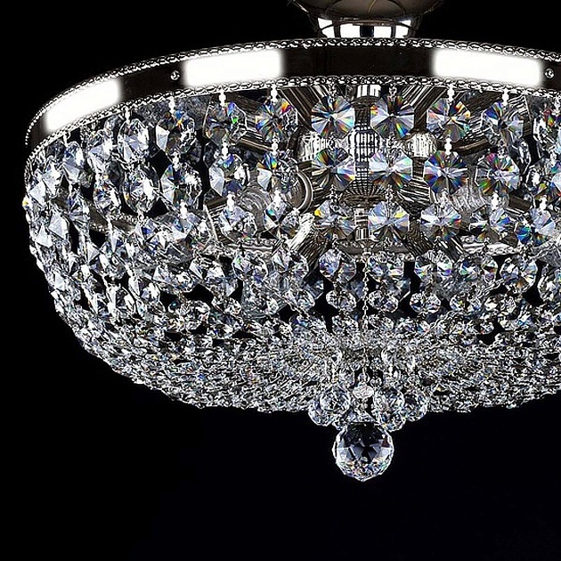 Потолочный светильник Artglass Gerta Dia 450 Nickel CE Фото № 4