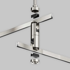 Крепление потолочное двойное Short 78мм Maytoni Technical TRA156C-D1-PT 4