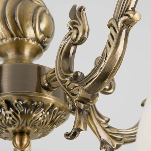 Потолочная люстра Eurosvet Caldera 60106/5 античная бронза изображение 4 Потолочная люстра Eurosvet Caldera 60106/5 античная бронза Фото № 4