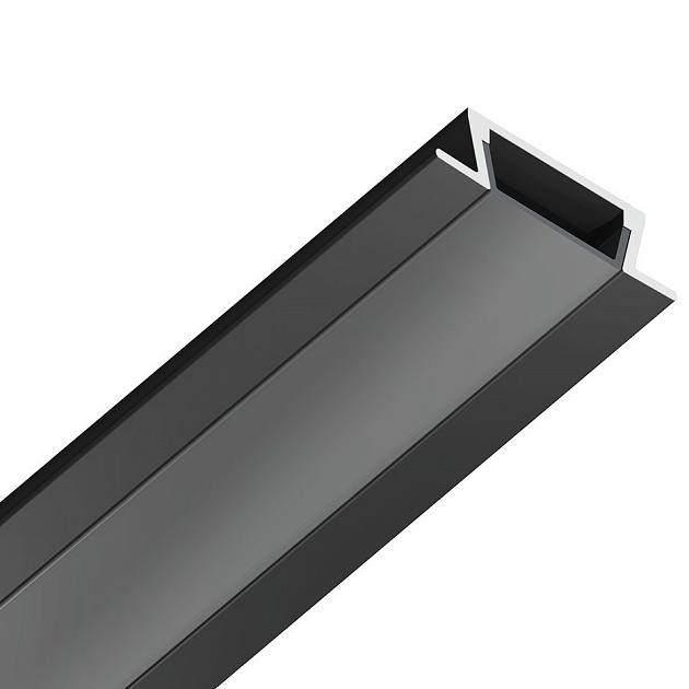 Встраиваемый профиль с рассеивателем Ambrella Illumination GP1001BK/BK изображение 1 Встраиваемый профиль с рассеивателем Ambrella Illumination GP1001BK/BK Фото № 1