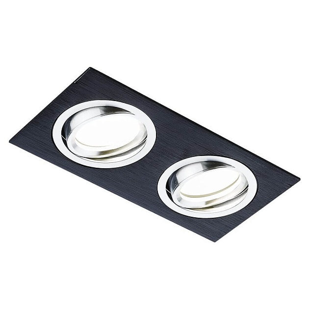 Встраиваемый светильник Ambrella light Classic A601/2 BK Фото № 1