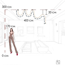 Потолочный светильник LOFT IT Thread 10388B Black 3