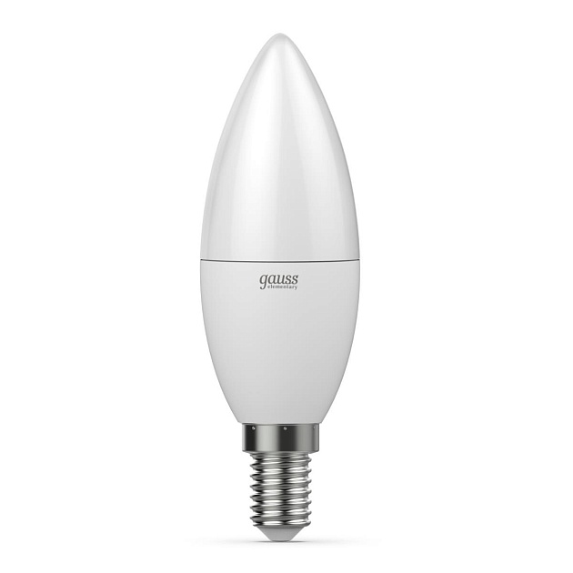 Лампа светодиодная Gauss E14 12W 3000K матовая 33112 Фото № 1