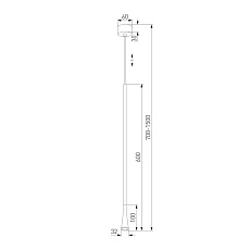 Подвесной светодиодный светильник Elektrostandard Vist 50312 LED a068612 1