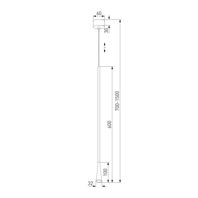 Подвесной светодиодный светильник Elektrostandard Vist 50312 LED a068612 изображение 2 Подвесной светодиодный светильник Elektrostandard Vist 50312 LED a068612 Фото № 2