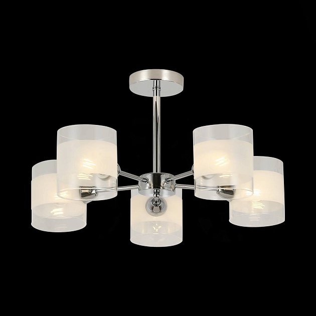 Потолочная люстра Evoluce Miento SLE102802-05 изображение 2 Потолочная люстра Evoluce Miento SLE102802-05 Фото № 2