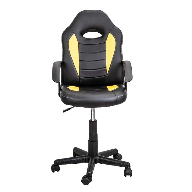 Игровое кресло AksHome Race желтый, экокожа 71700 изображение 3 Игровое кресло AksHome Race желтый, экокожа 71700 Фото № 3