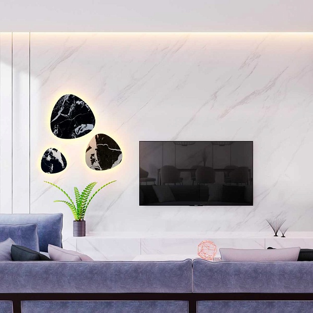 Бра Crystal Lux BILBAO AP12W LED D500 BLACK изображение 6 Бра Crystal Lux BILBAO AP12W LED D500 BLACK Фото № 6