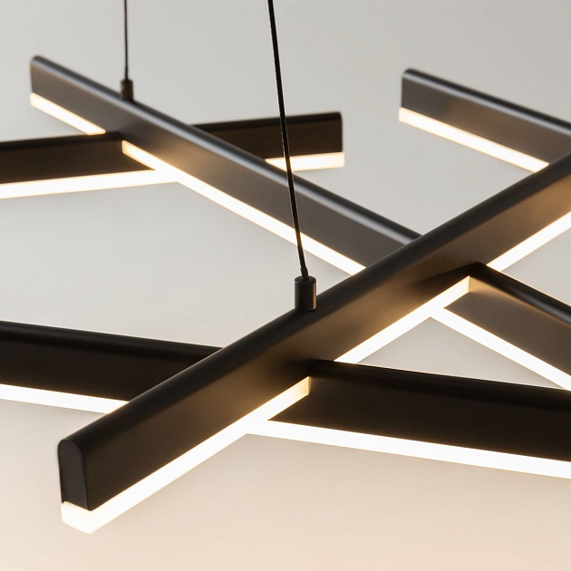 Подвесной светодиодный светильник Maytoni Line MOD016PL-L80BK изображение 4 Подвесной светодиодный светильник Maytoni Line MOD016PL-L80BK Фото № 4