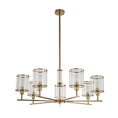 Подвесная люстра Indigo Dante 13022/7R Brass V000410 3