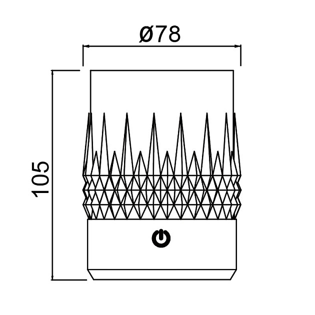 Стакан-светильник Mantra LAX 9082 изображение 3 Стакан-светильник Mantra LAX 9082 Фото № 3