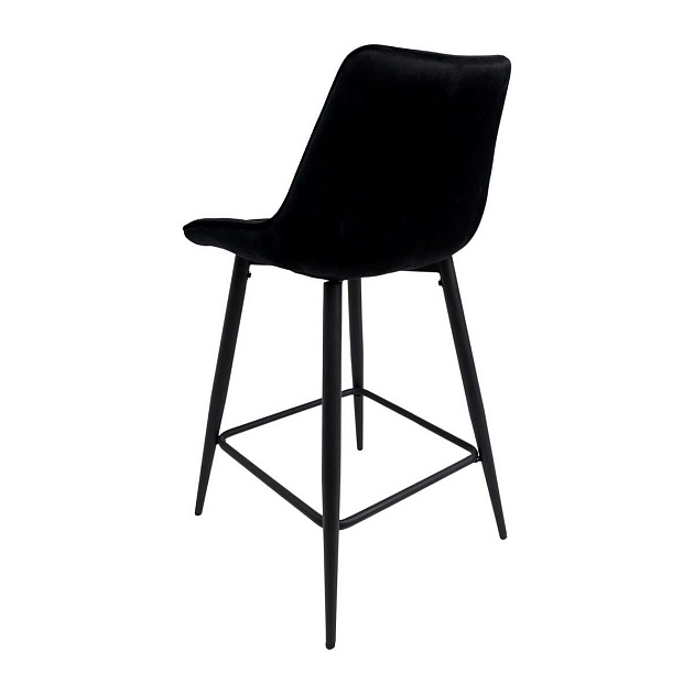 Полубарный стул AksHome Linx черный, велюр 86209 изображение 8 Полубарный стул AksHome Linx черный, велюр 86209 Фото № 8