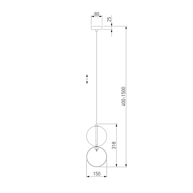 Подвесной светильник Eurosvet Selisa 50092/1 изображение 3 Подвесной светильник Eurosvet Selisa 50092/1 Фото № 3