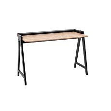 Письменный стол Stool Group Pyramid 118*53 светлое дерево/черный УТ000036012