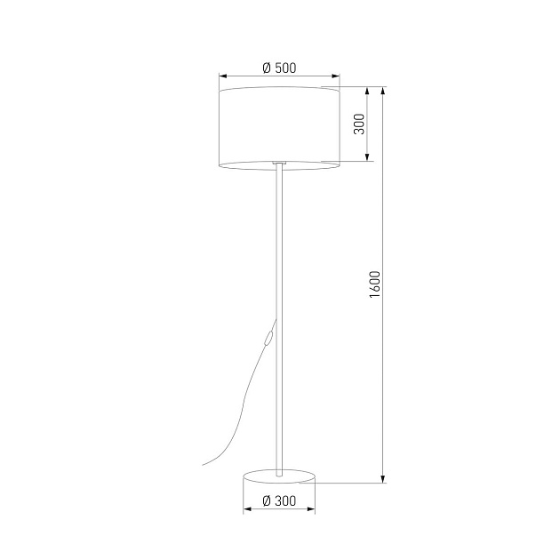 Торшер TK Lighting 16011 Glorii Фото № 2