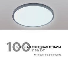 Настенно-потолочный светодиодный светильник Apeyron Spin 18-128 3