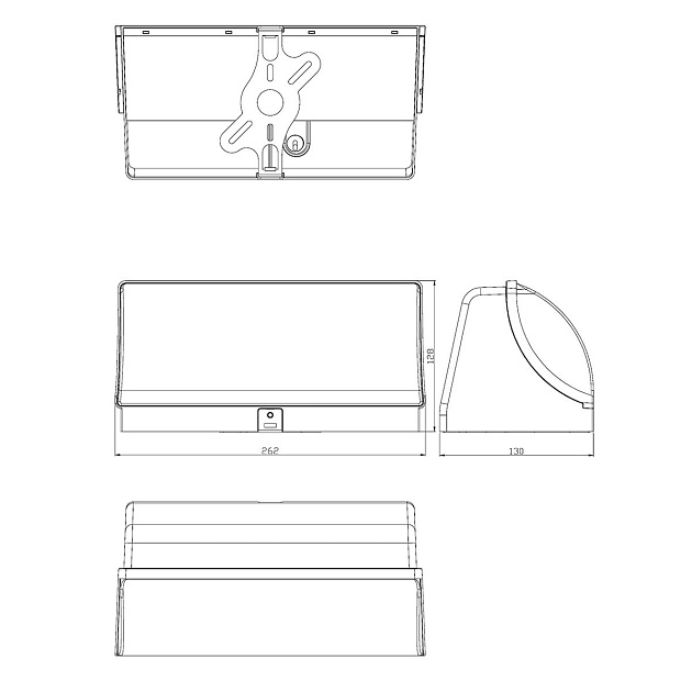 Уличный настенный светодиодный светильник Escada 30002W/01Led BK изображение 2 Уличный настенный светодиодный светильник Escada 30002W/01Led BK Фото № 2