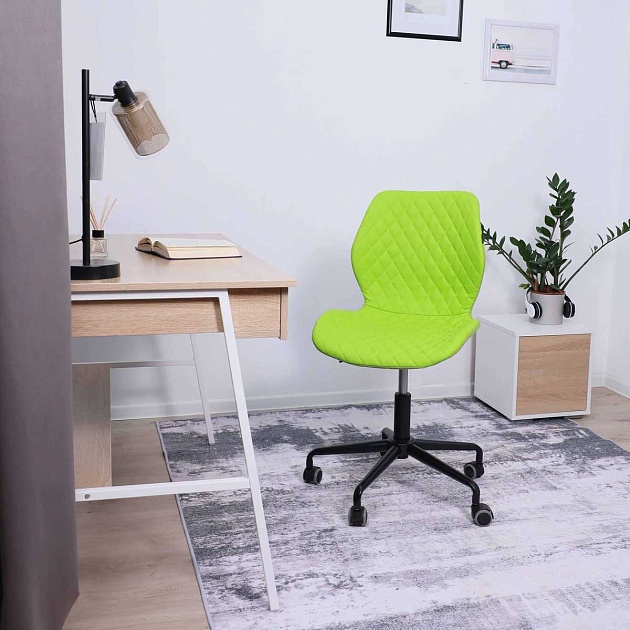 Детское кресло AksHome Delfin салатовый, экокожа 69735 Фото № 7